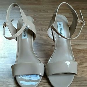 Steve Madden strappy heels.